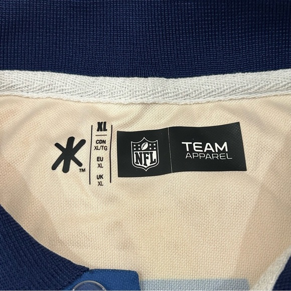 Los Angeles LA Chargers NFL Football Navy City Scape Klew Golf Polo Shirt Mens - Picture 7 of 9